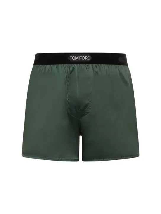 Tom Ford   Silk blend boxer shorts 