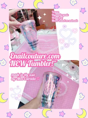 Tumbler (Insulated Tumbler with Lid and Straw Double Wall Reusable Leakproof 16oz Travel Tumbler Cup Water Bottle BPA Free )