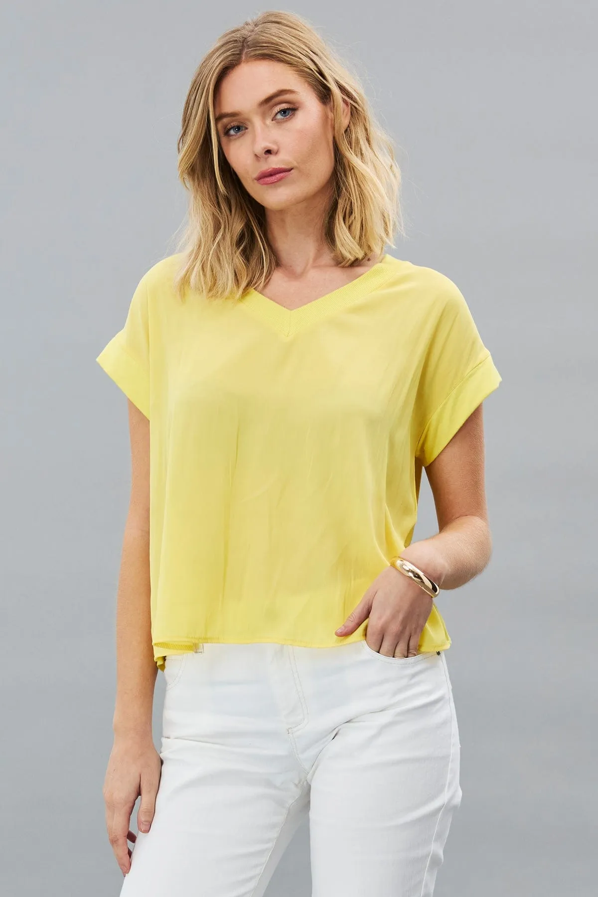 V-Neck Hybrid Tee