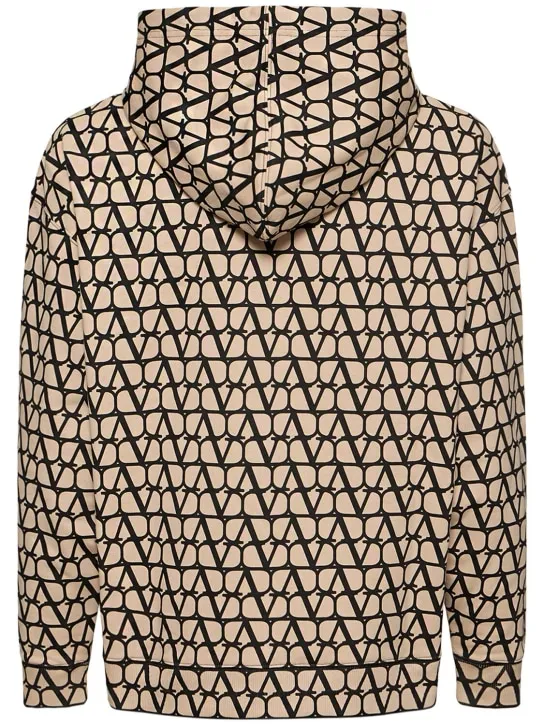 Valentino   Toile Iconographe hooded sweatshirt 