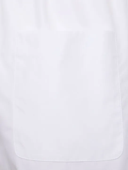 Versace   Baroque print poplin shorts 
