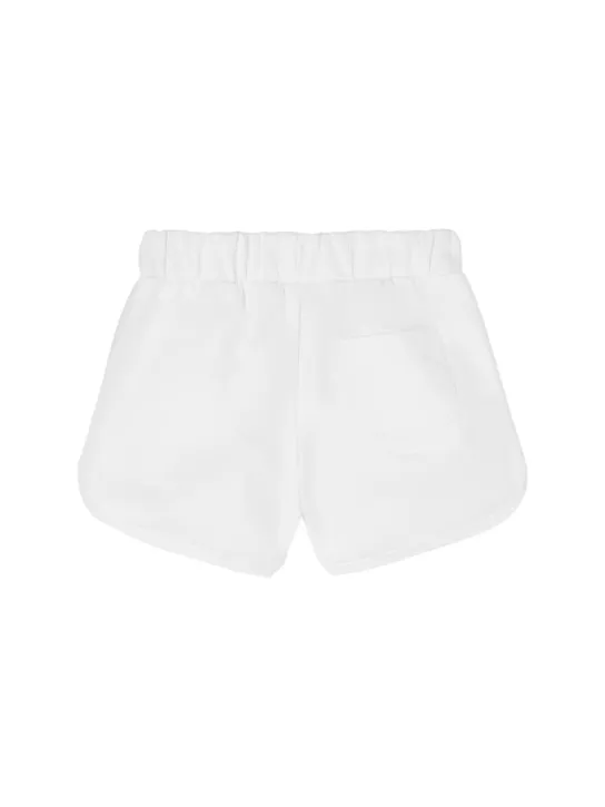 Versace   Cotton sweat shorts w/ logo 