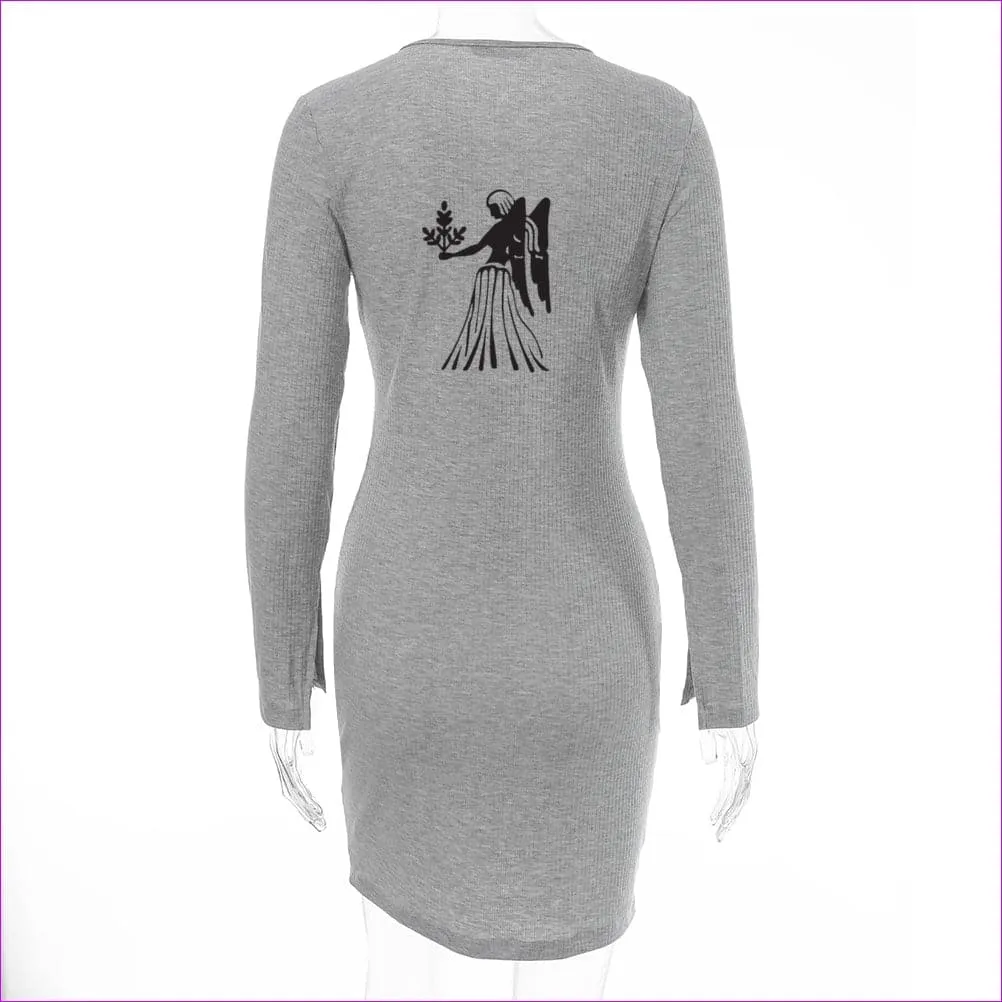 Virgo Women's Zipper Front Dress