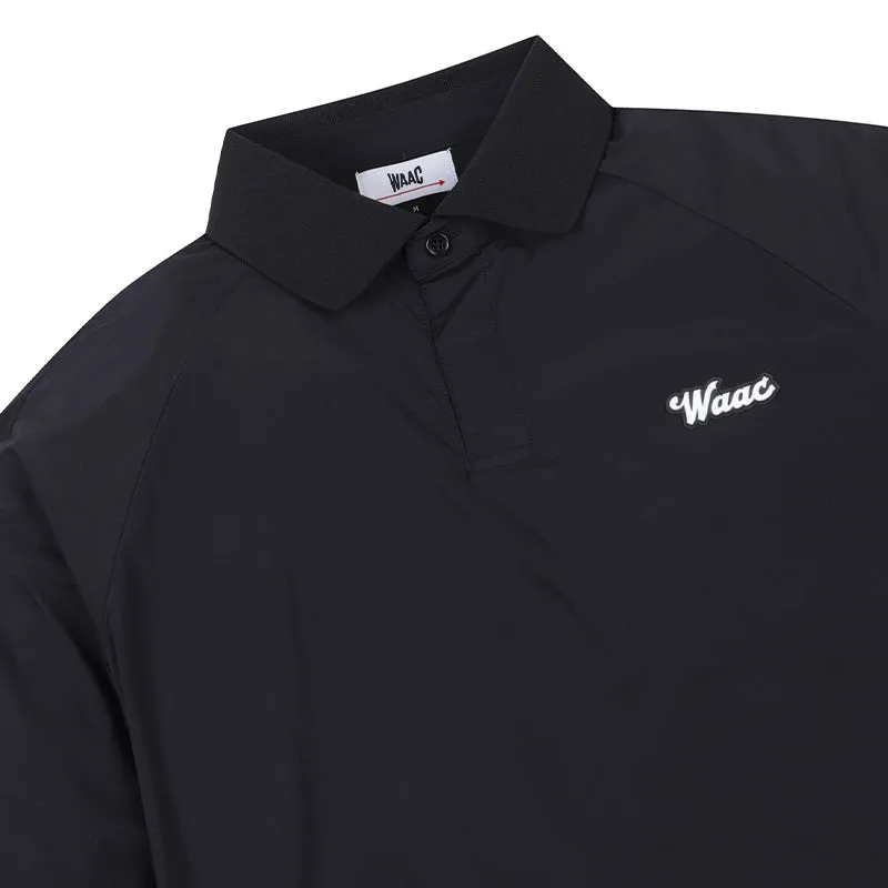 WAAC Korea Logo Hybrid Men's Polo (Black)