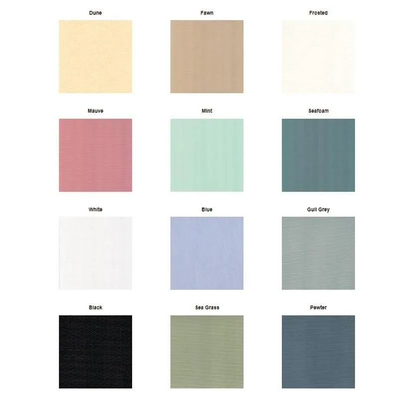 Weighted Shower Curtains 72" wide x 72" high