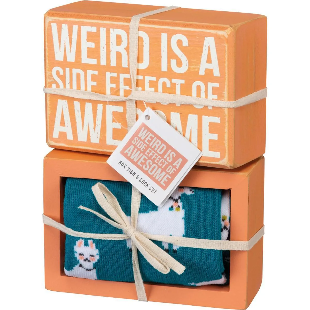 WEIRD SIDE EFFECT BOX SIGN & SOCK SET