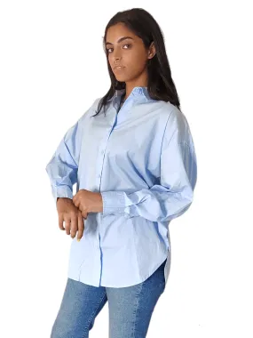 Women Shirt (Oversized) - Baby Blue