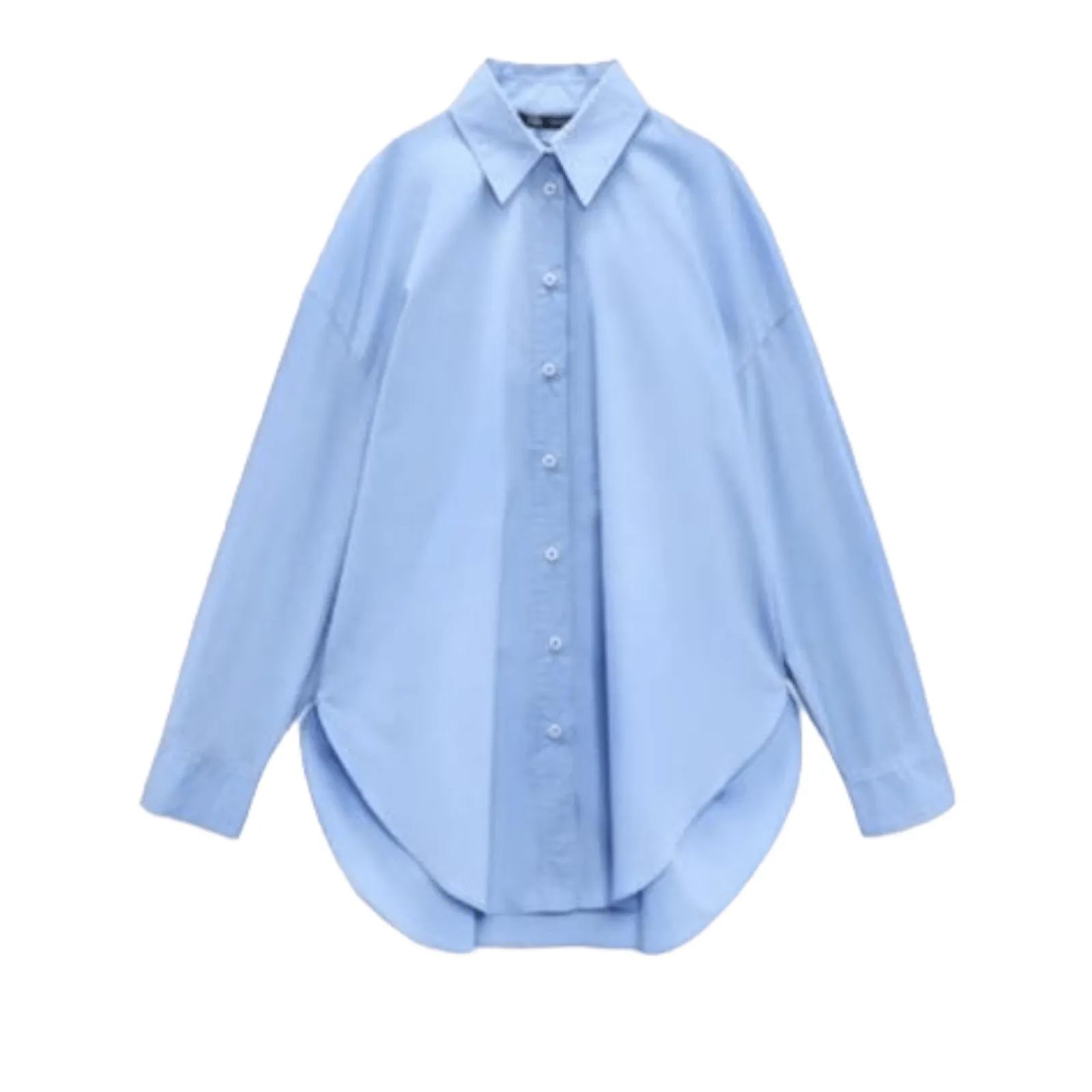 Women Shirt (Oversized) - Baby Blue
