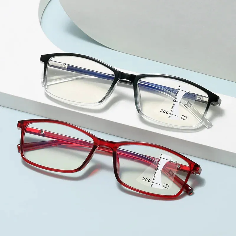 Women Smart Reading Glasses Men Progressive Multi-Focus Near Far Presbyopia Glasses Magnifing Eyewear  1.0 2.5 4.0 Plus