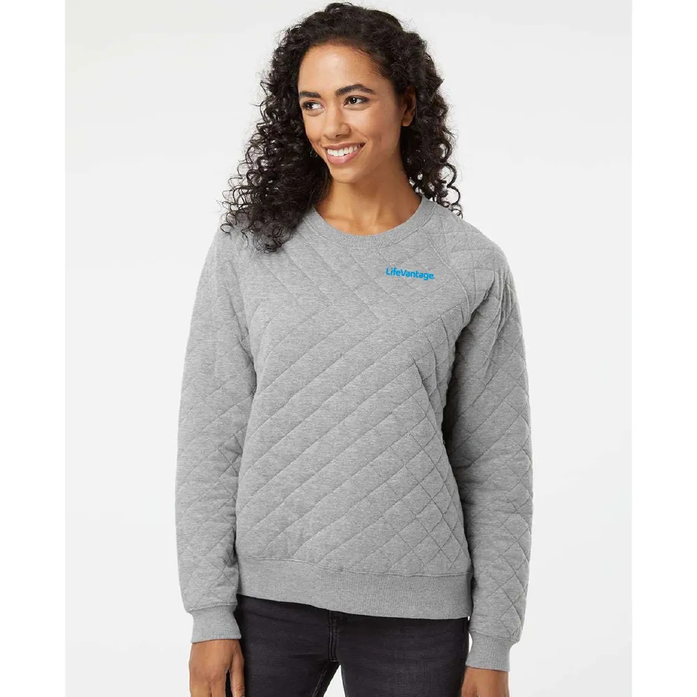 Women's Boxercraft Quilted Pullover