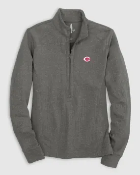 Women's Cincinnati Reds Kennedy 1/4 Zip Pullover